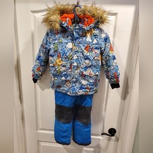 Deux Par Deux snowsuit size 5